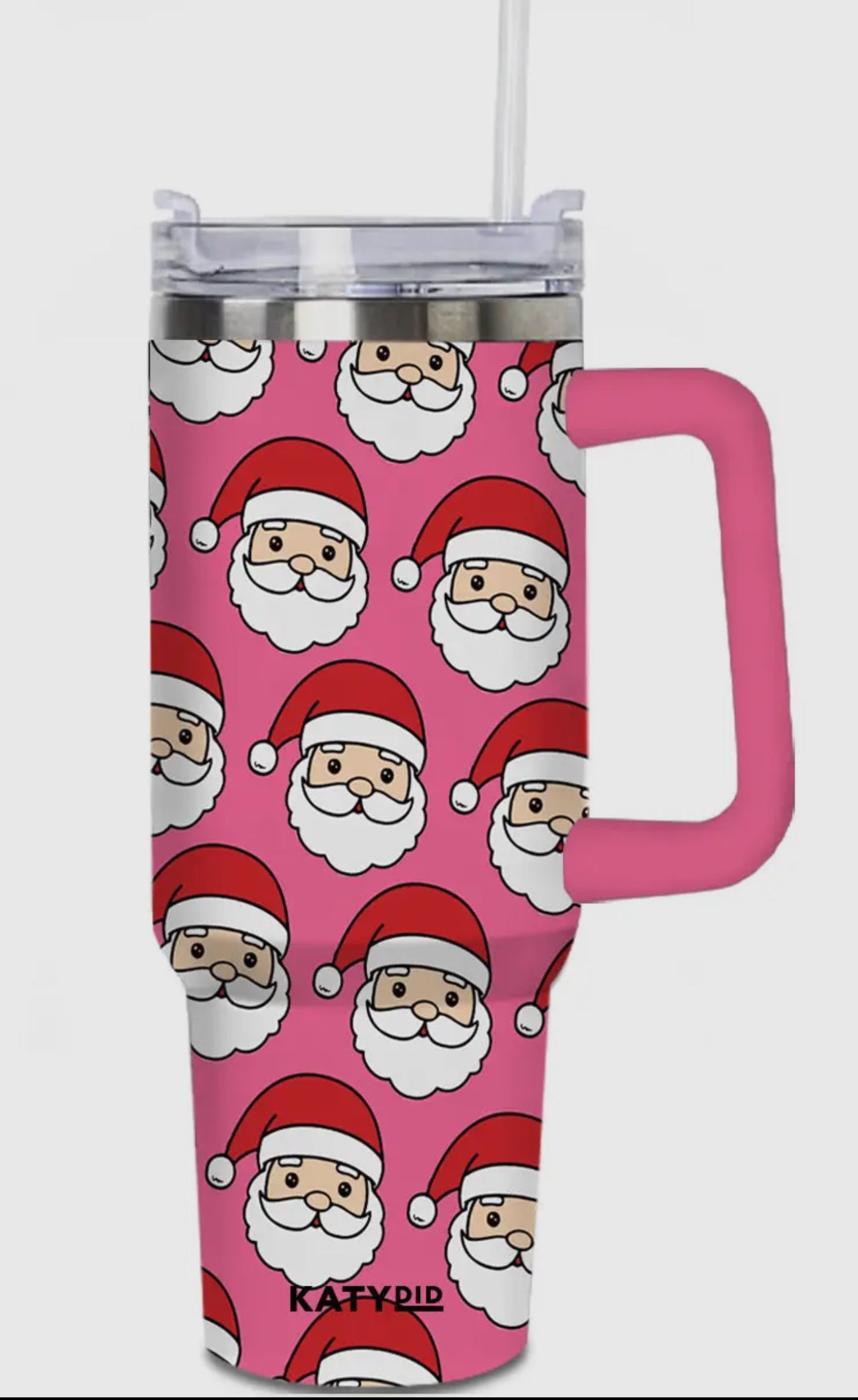 🎅🏼Pink Santa Tumbler🎅🏼