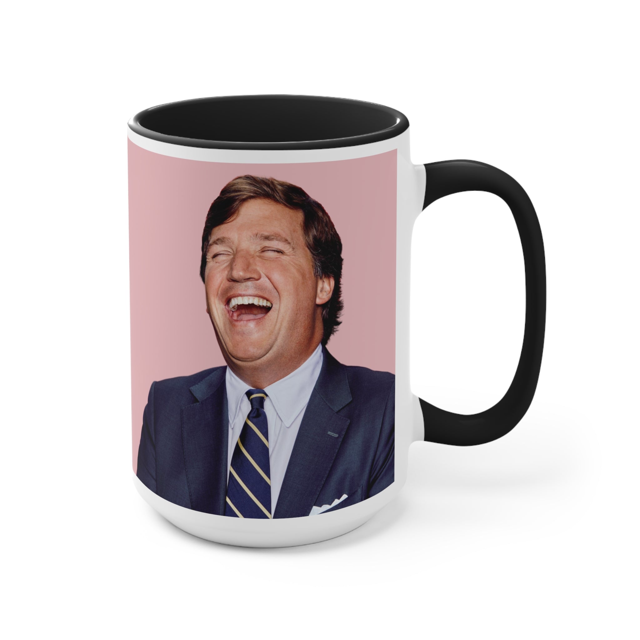 No Bad Day Tucker Carlson Accent Mug 15 oz