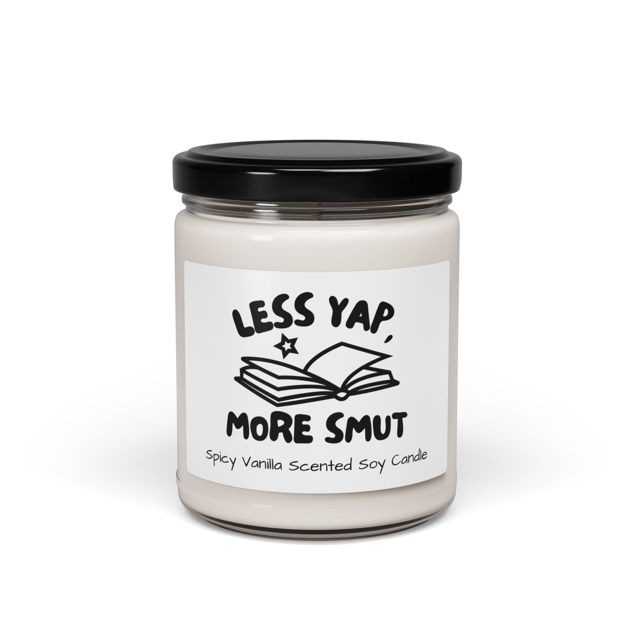 Less Yap, More Smut Juicy Apple Scented Soy Candle -