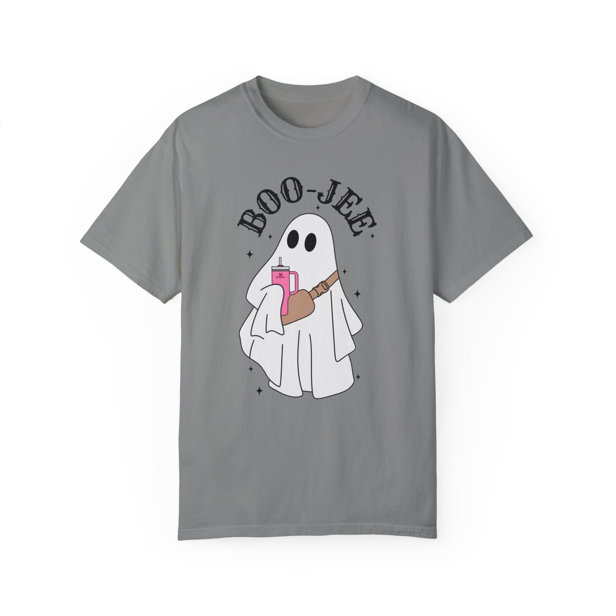 BooJee Garment-Dyed T-shirt | Boo-Jee Funny Halloween Fall Shirt | Comfort Colors Tee