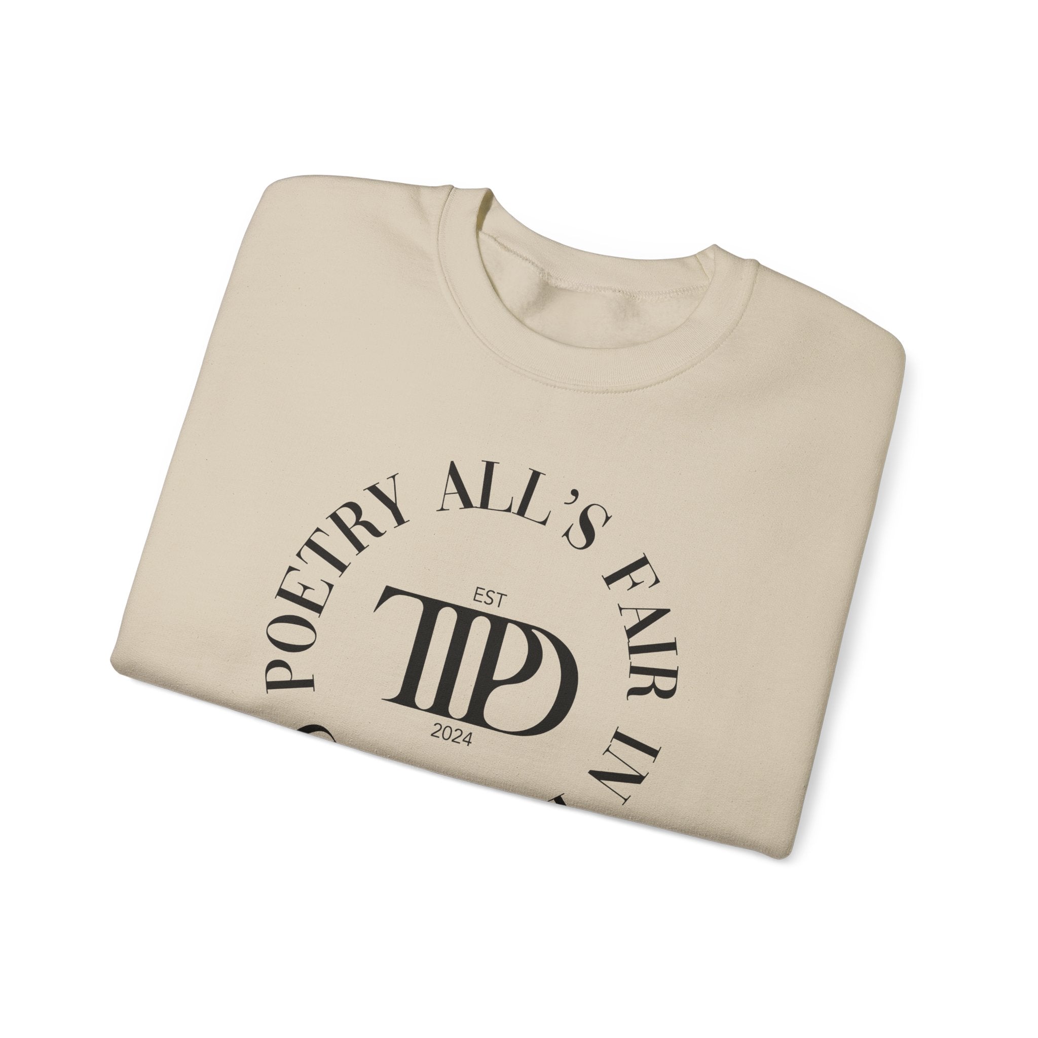 Taylor Swift Tourtered Poets Department Sweatshirt | All's Fair In Love and Poetry