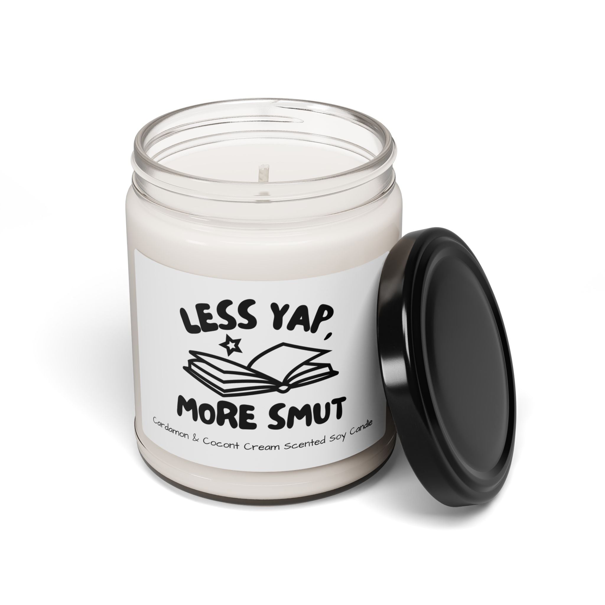 Less Yap, More Smut Juicy Apple Scented Soy Candle -