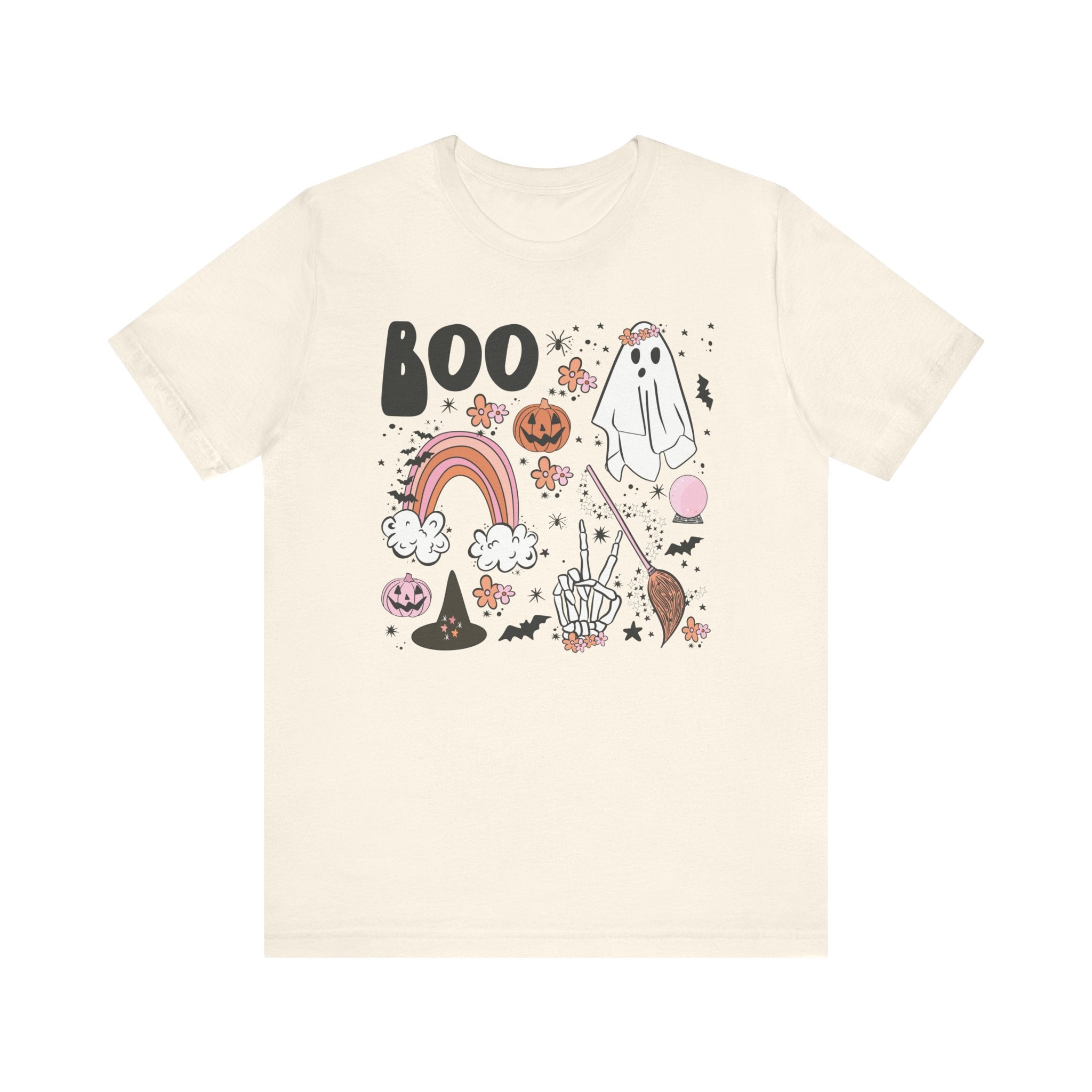 Boo Spooky Season Halloween Fun Tee | Cute Trendy Halloween T-shirt