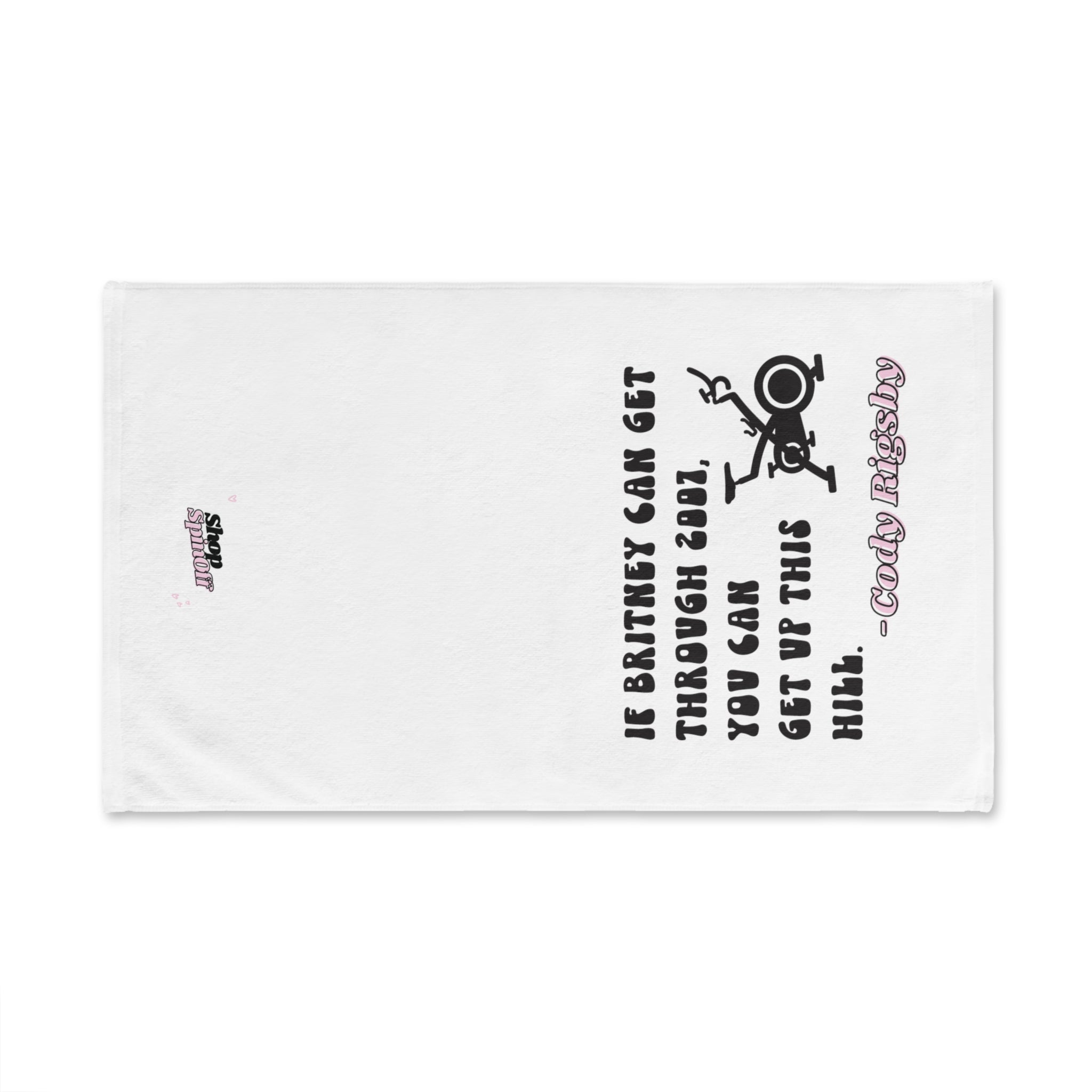 Britney 2007 Hand Towel | Cody Rigsby Inspired Workout Towel