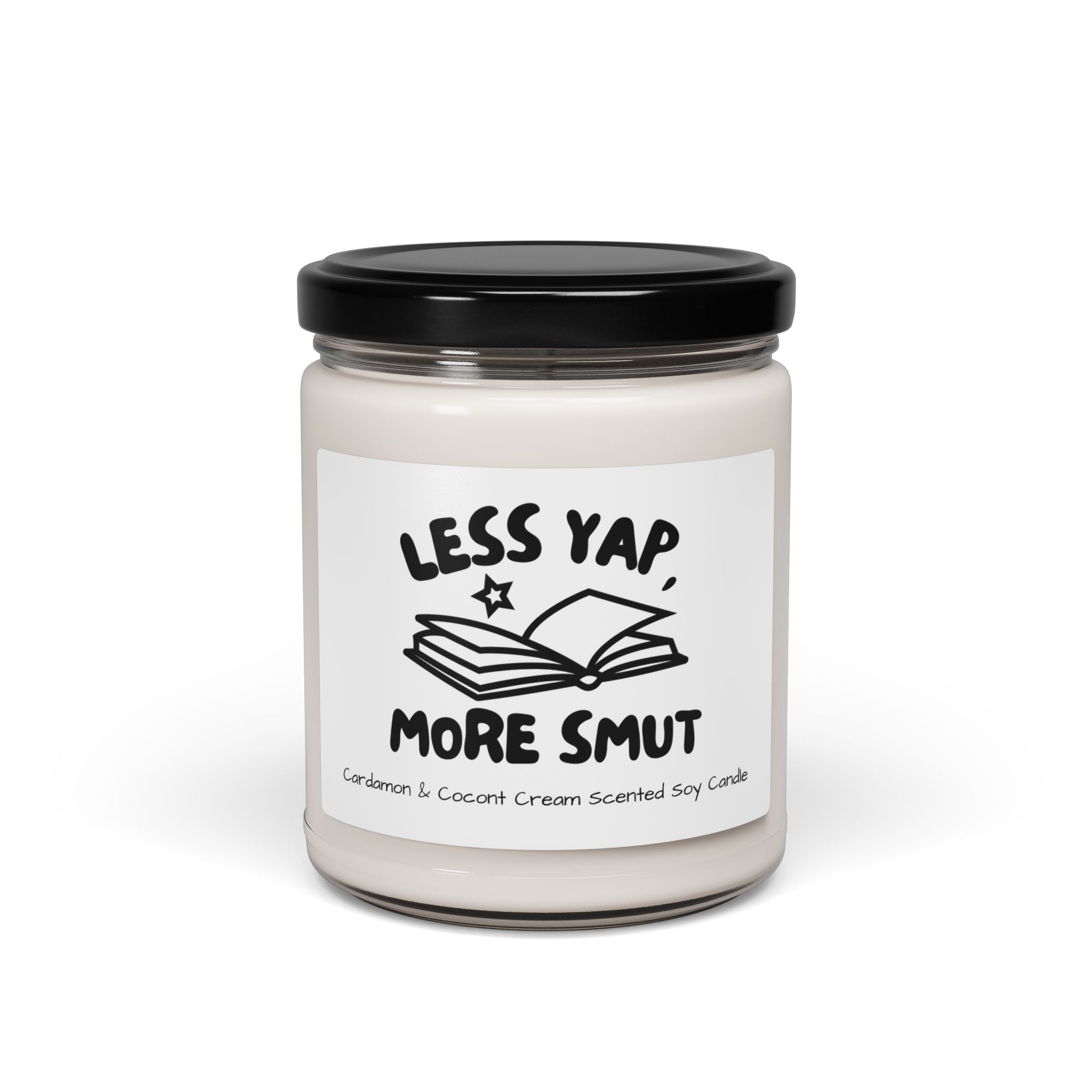 Less Yap, More Smut Juicy Apple Scented Soy Candle -