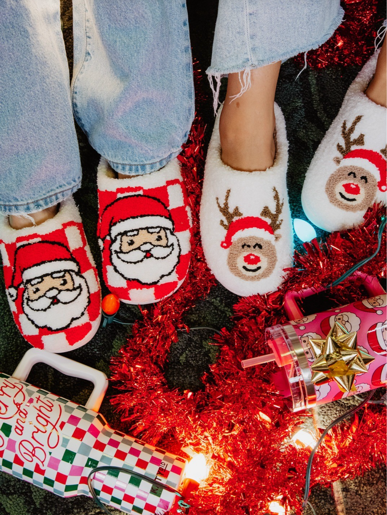 Cozy Holiday Slippers