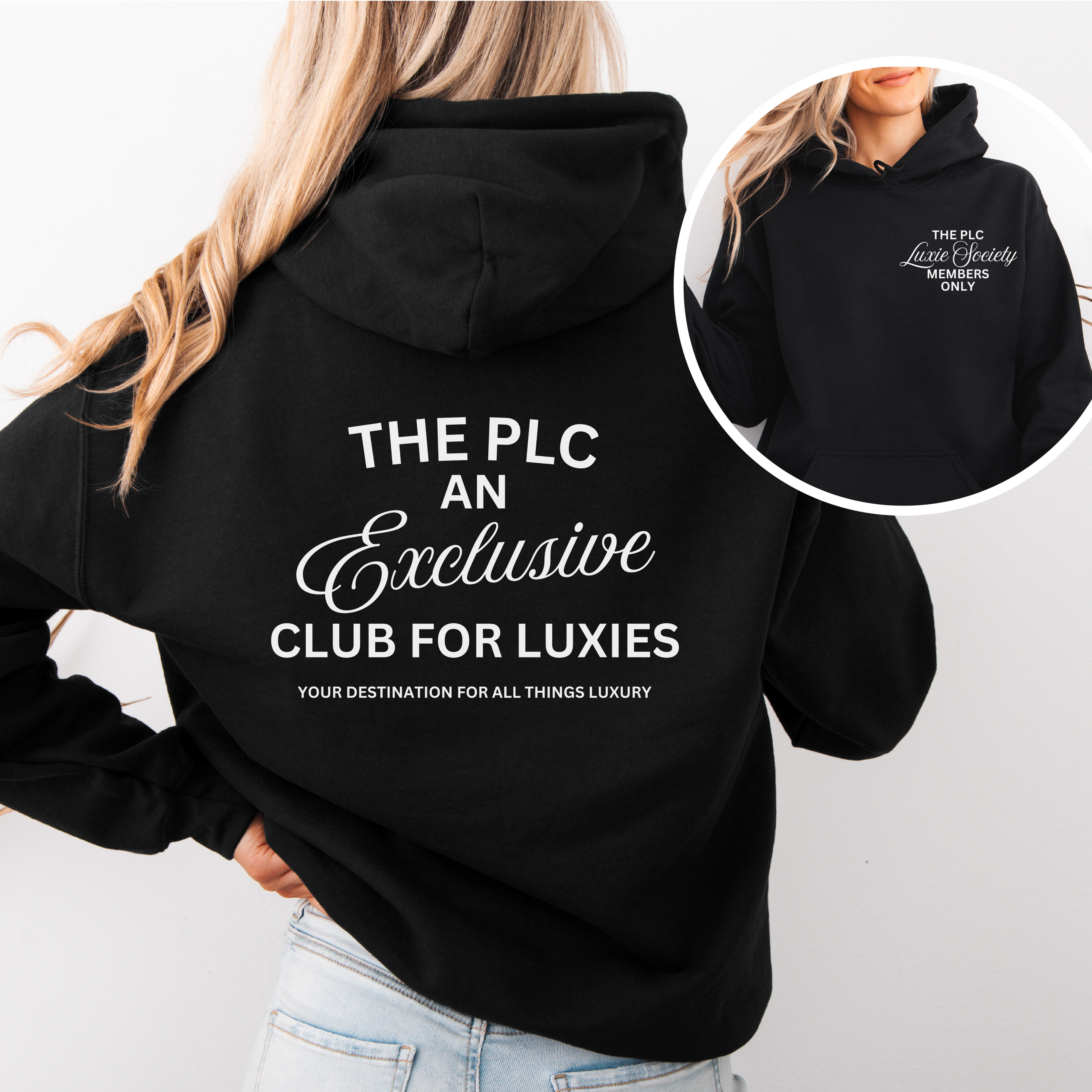 ✨ THE PLC | MEMBERS ONLY ✨ 🖤 Luxie Society Hoodie 🖤