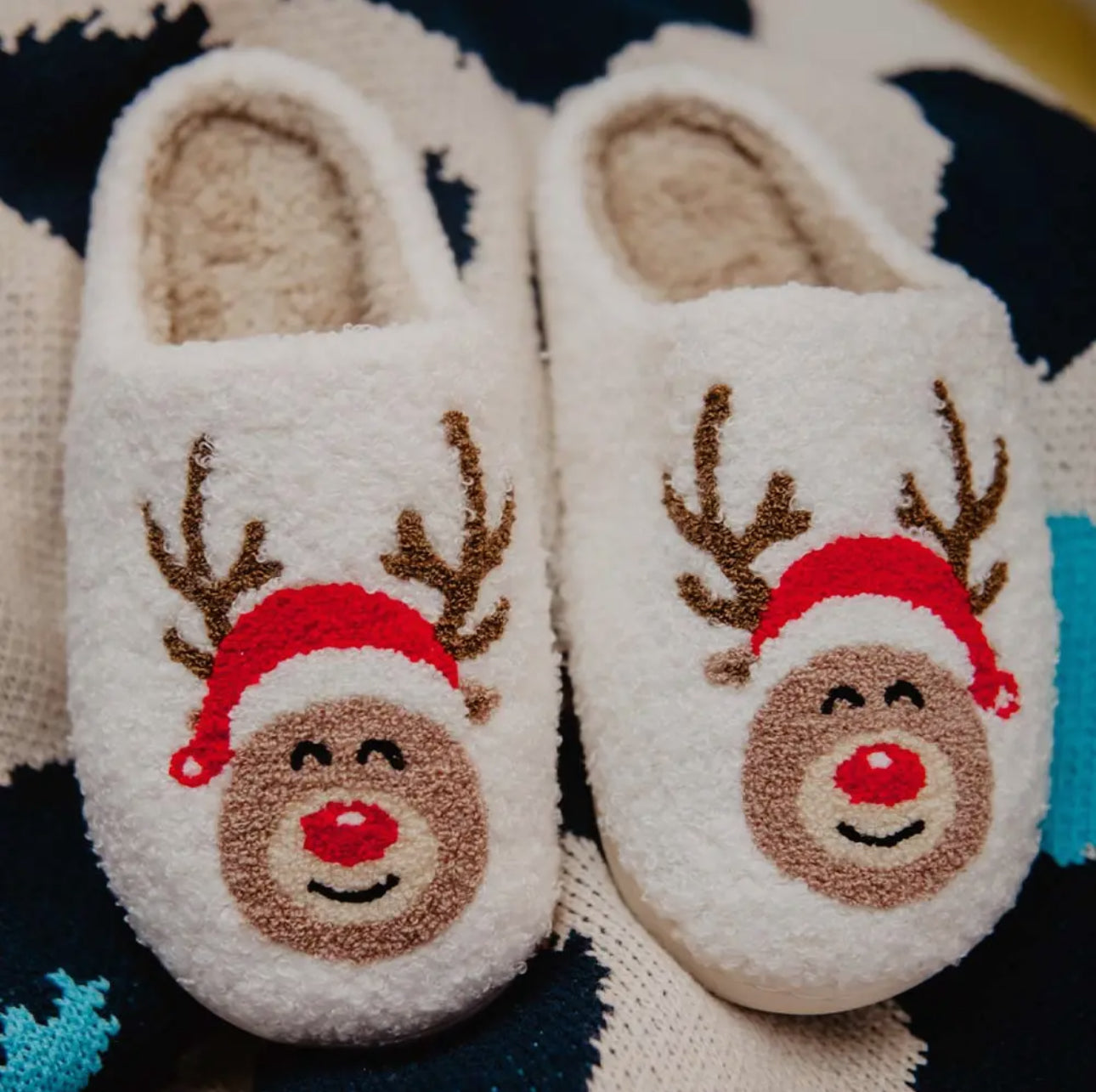 Cozy Holiday Slippers