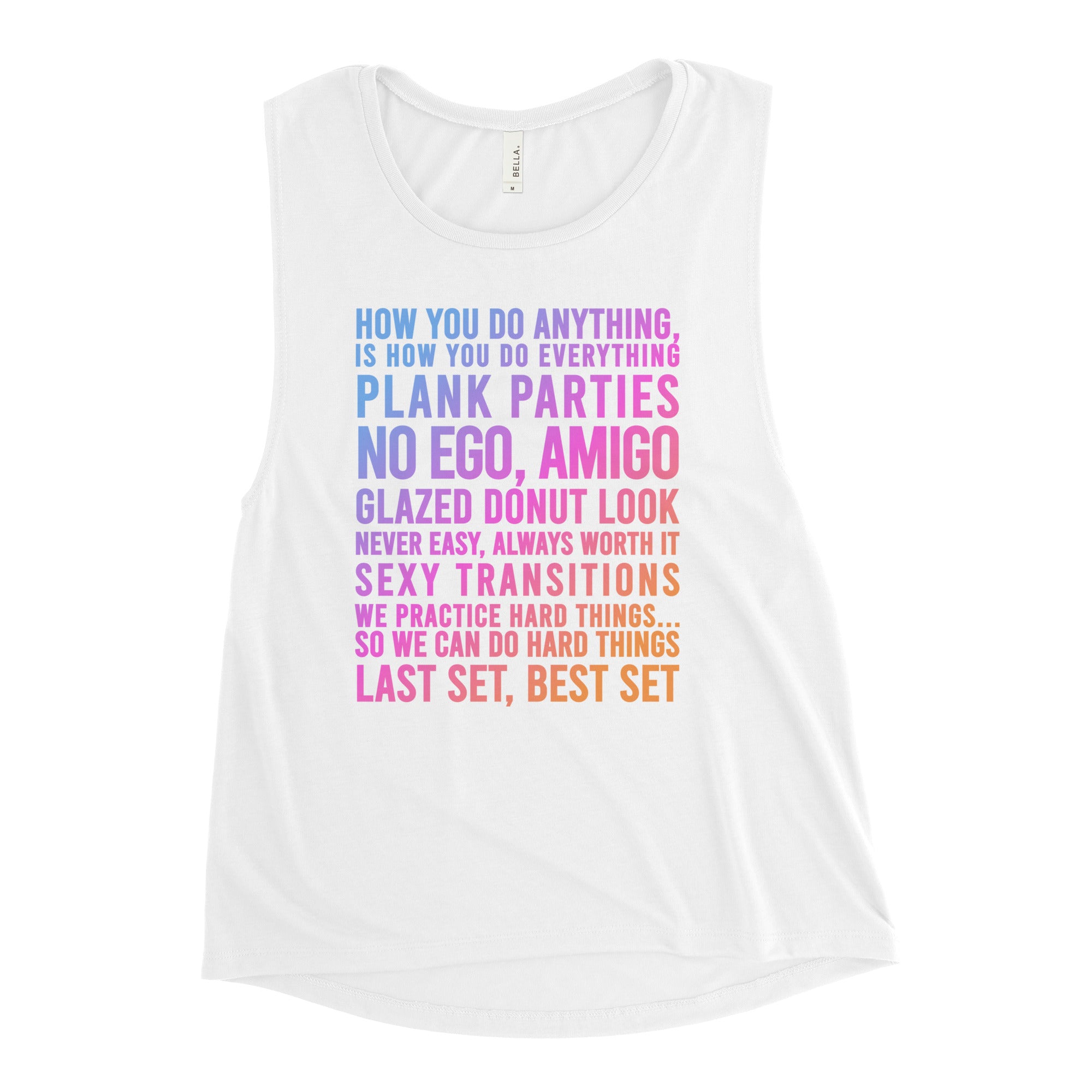 Jess Sims Quotes Ladies’ Muscle Tank